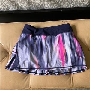 Lululemon multi color skort